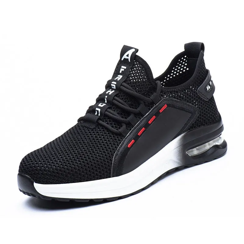 S1 Safety shoes work breathable steel toe lightweight sneaker