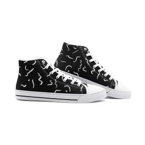 Shapeless Unisex High Top Canvas Shoes