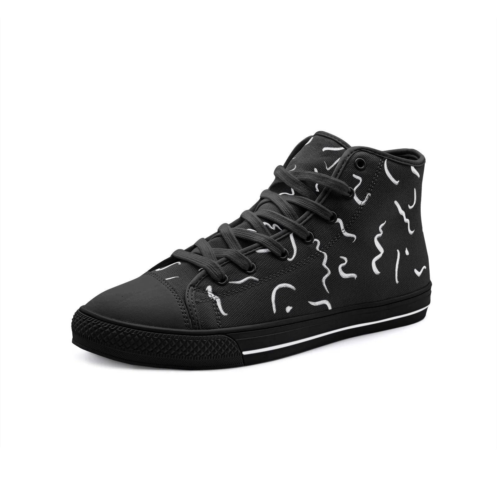Shapeless Unisex High Top Canvas Shoes