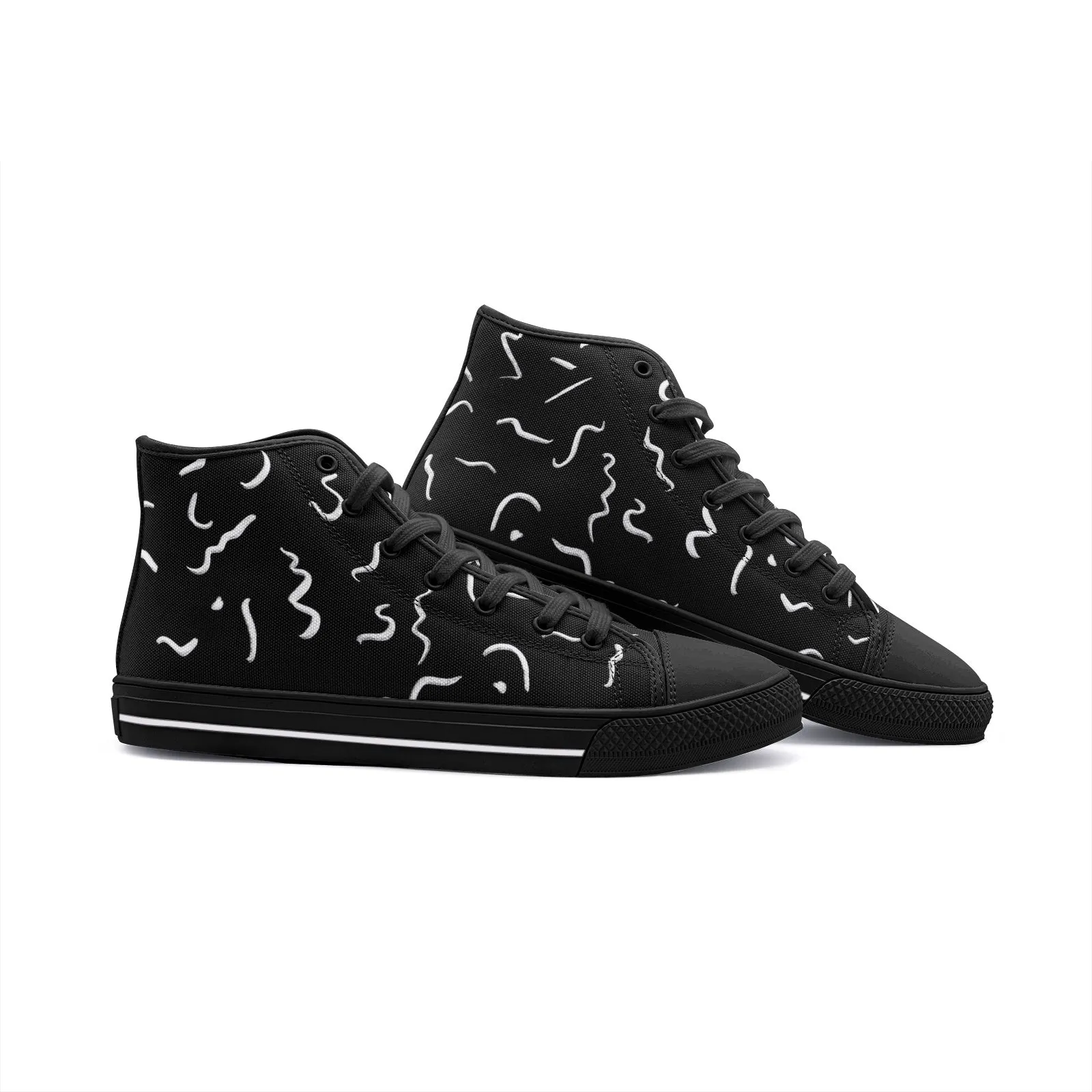 Shapeless Unisex High Top Canvas Shoes