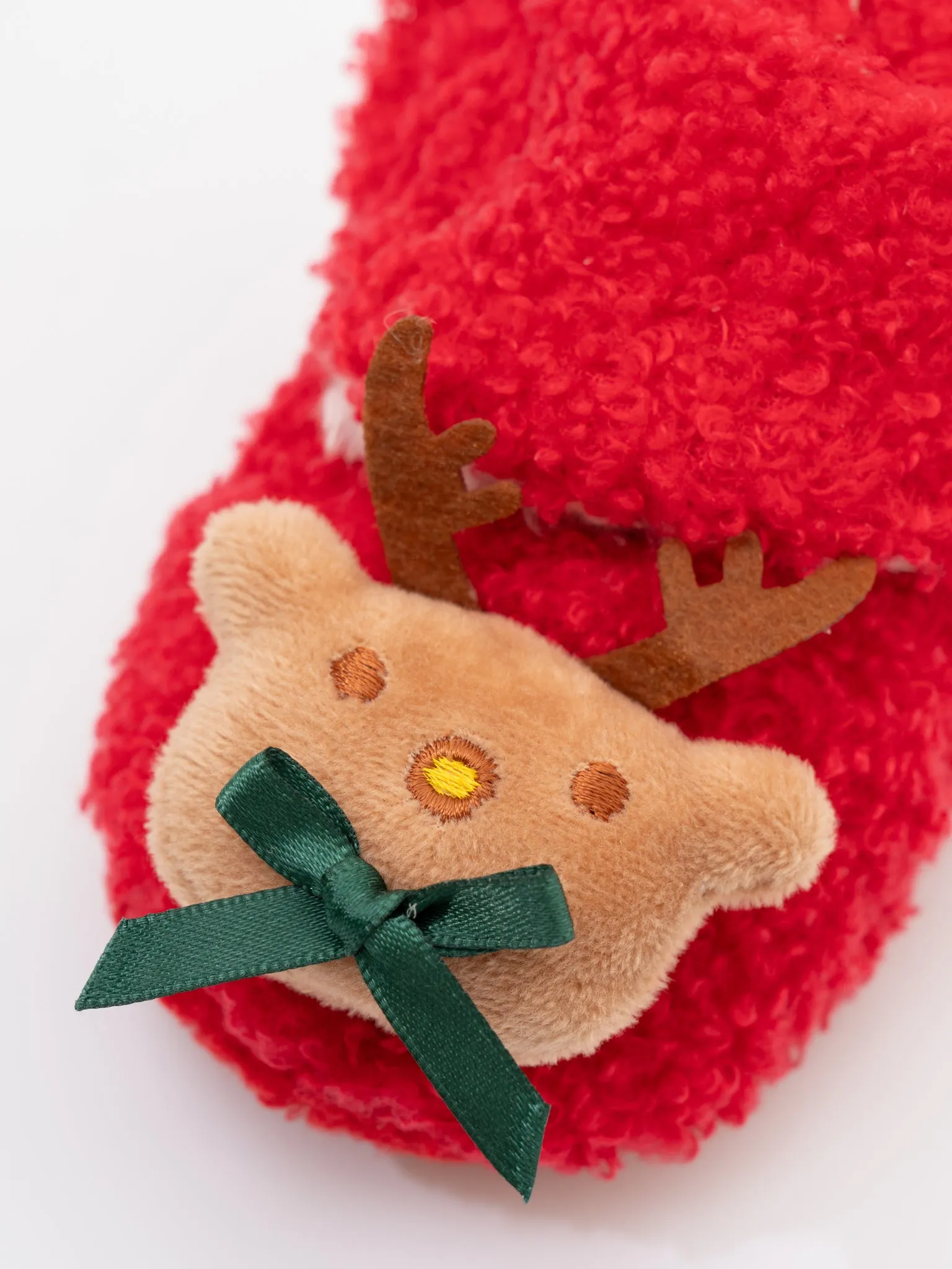 Soft Christmas Baby Booties - Unisex