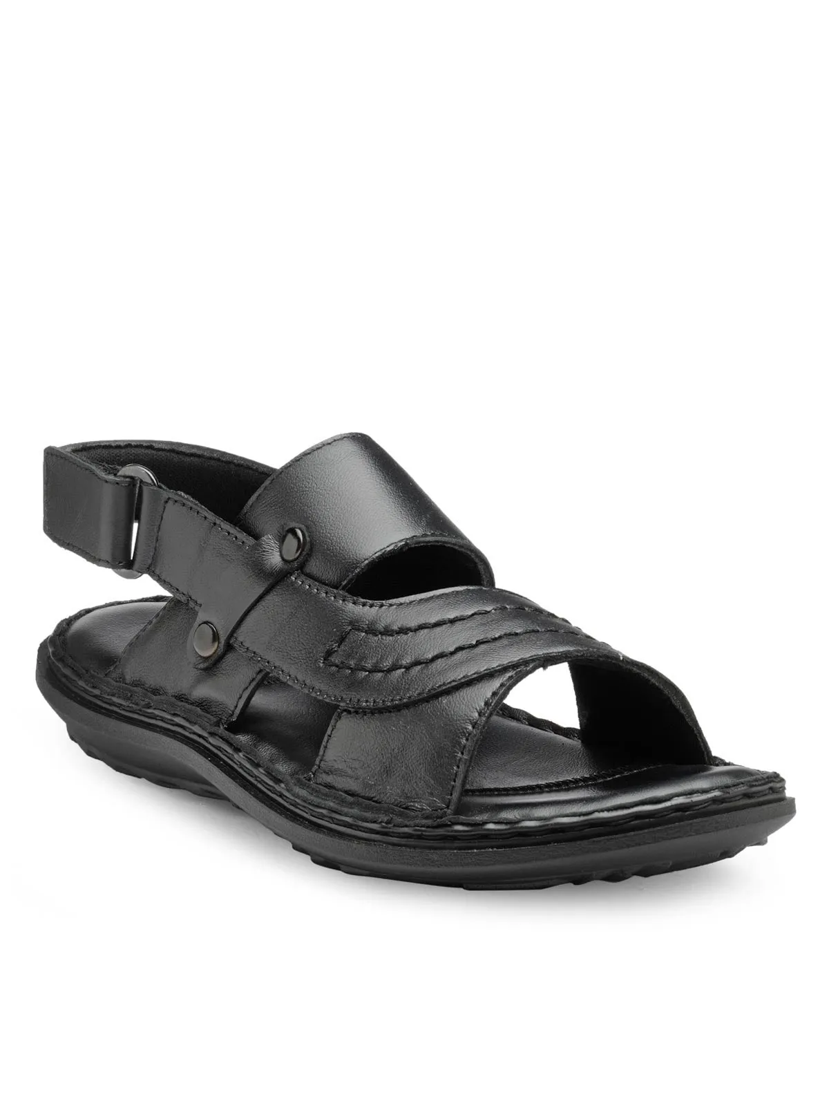 Teakwood Men's Leather Outdoor Slippers & Sandals Footwear