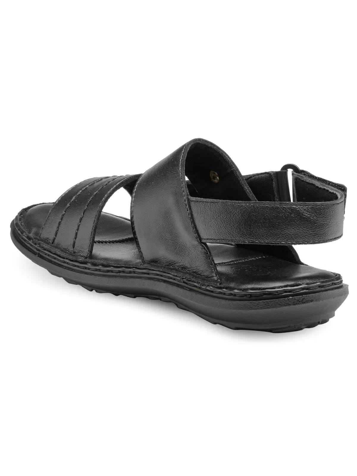 Teakwood Men's Leather Outdoor Slippers & Sandals Footwear