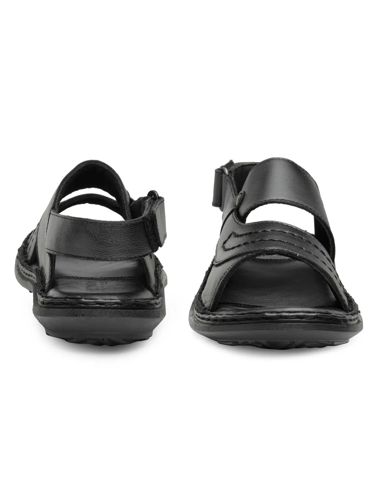 Teakwood Men's Leather Outdoor Slippers & Sandals Footwear
