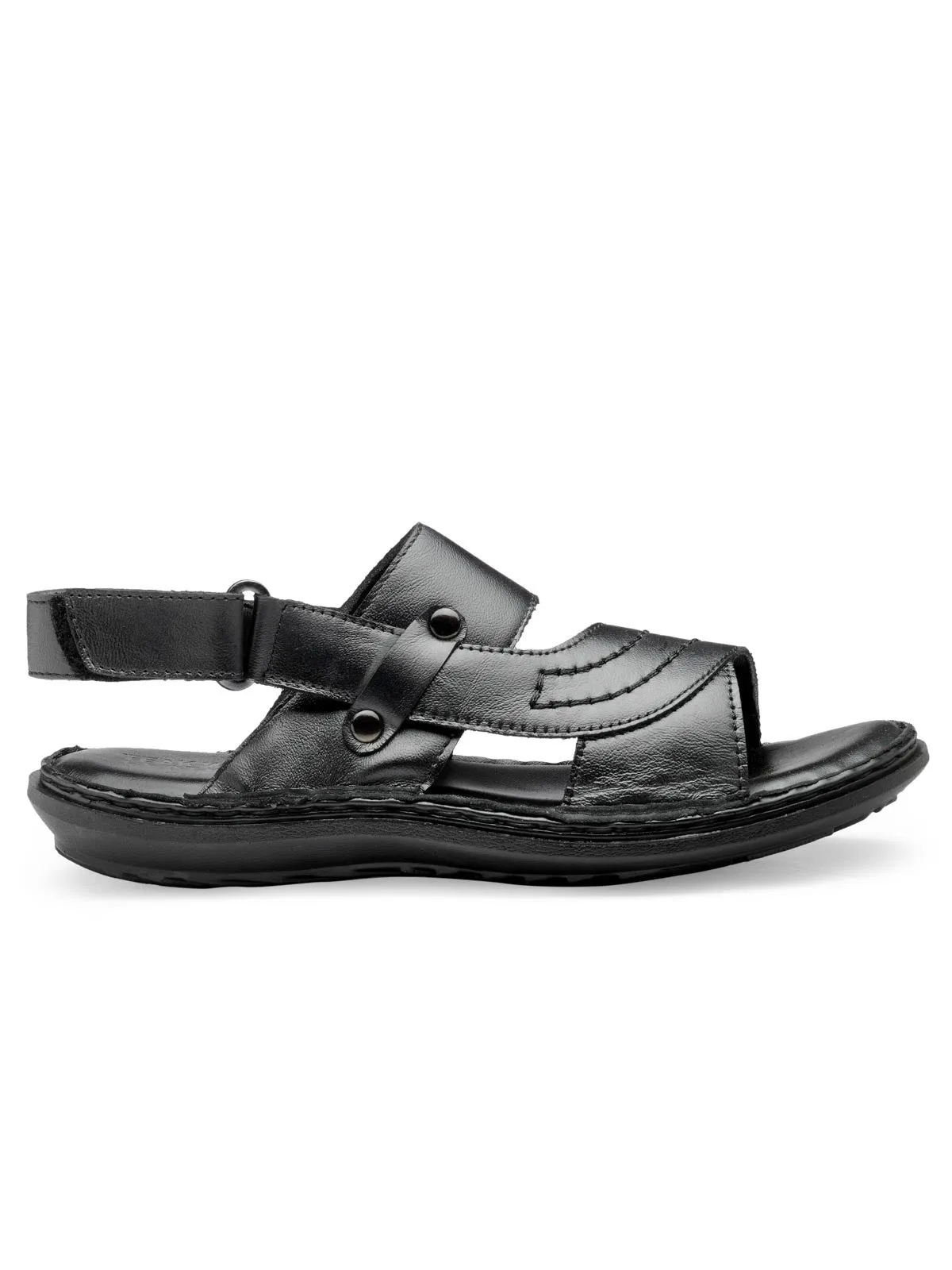 Teakwood Men's Leather Outdoor Slippers & Sandals Footwear
