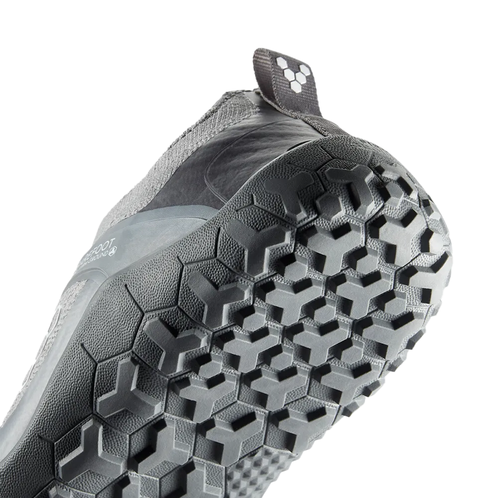 Vivobarefoot Primus Trail Knit FG Mens Ultimate Gray