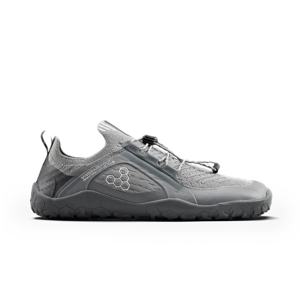 Vivobarefoot Primus Trail Knit FG Mens Ultimate Gray