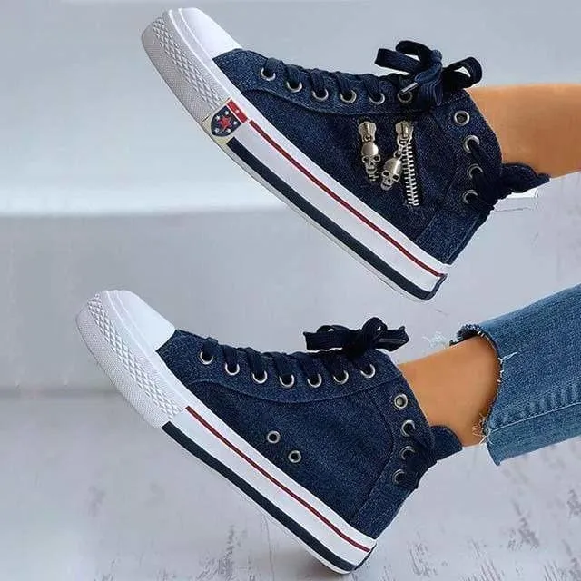 Vulcanize Denim Leisure Shoes