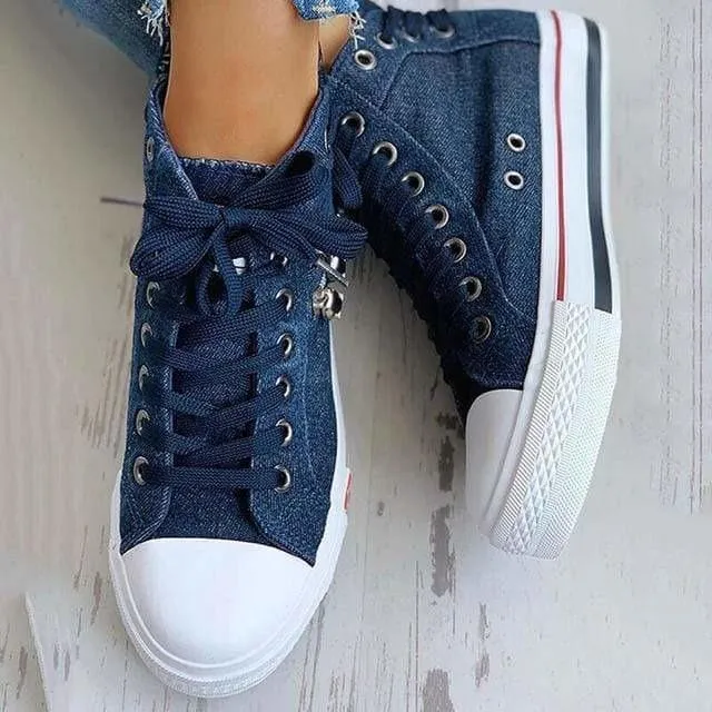 Vulcanize Denim Leisure Shoes