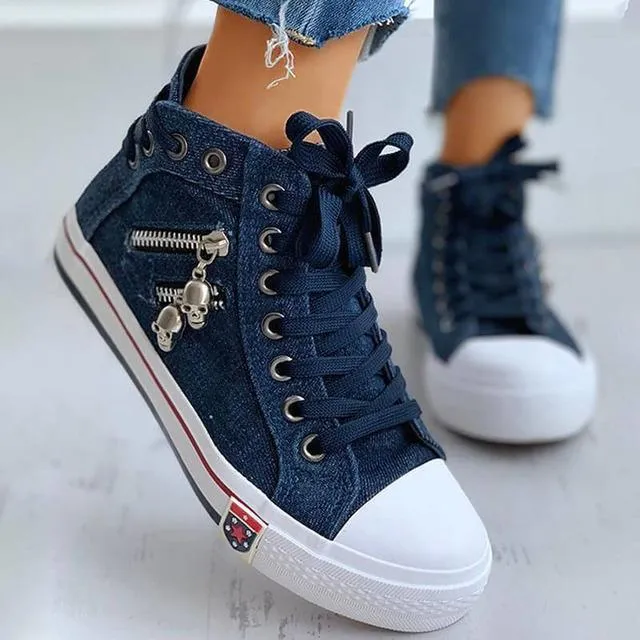 Vulcanize Denim Leisure Shoes