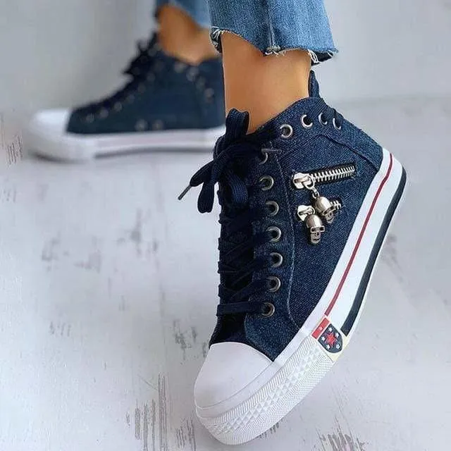 Vulcanize Denim Leisure Shoes